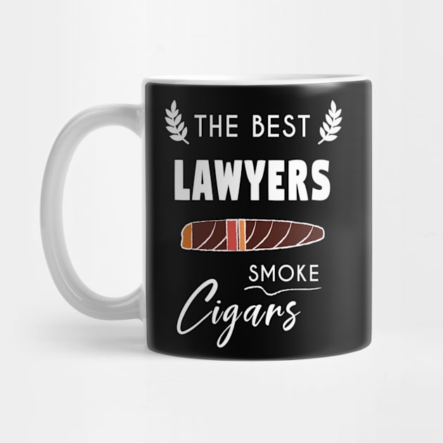 Lawyers smoke cigars by TheBestHumorApparel